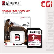 Kingston 1TB Canvas React Plus V60 UHS-II SD Memory Card -