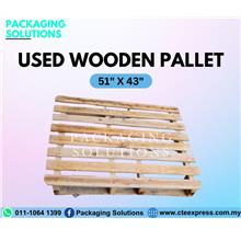 Used Wooden Pallet - 51&quot; x 43&quot;