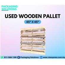 Used Wooden Pallet - 45&quot; x 45&quot;