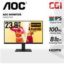 AOC 23.8&quot; 24B20JH2 IPS FHD Adaptive Sync 100Hz 8ms Fameless Monitor