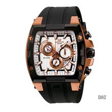 CASIO EFX-520P-1AV EDIFICE GOLD LABEL chronograph strap watch