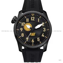 Caterpillar CAT Watches AQ-161-21-117 SPUN Date 46mm Black