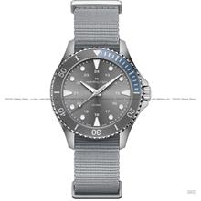 HAMILTON H82211981 KHAKI NAVY SCUBA Quartz 37mm Textile Strap Grey