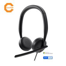 Dell Pro Wired Headset WH3024 (USB-C, USB-A) | Black