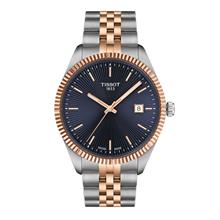TISSOT T156.410.22.041.00 BALLADE Date Quartz 40mm Bracelet Blue Rose