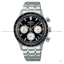 SEIKO SSB479P1 CONCEPTUAL Chronograph Quartz 38.7mm SS Bracelet Black