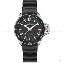 HAMILTON H77455330 KHAKI NAVY FROGMAN AUTO 41mm Rubber Black