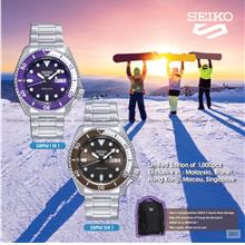 SEIKO 5 Sports SRPM11K1 SRPM13K1 Day Date Automatic 38mm Bracelet LE