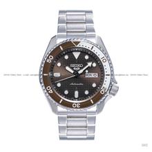 SEIKO 5 Sports SRPM13K1 Day Date Automatic 38mm SS Bracelet Brown LE
