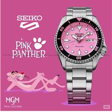 SEIKO 5 Sports SRPM07K1 Pink Panther Day Date Auto 38mm Bracelet LE