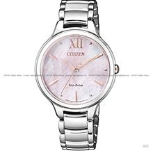 CITIZEN L EM0558-81Y Eco-Drive 32.3mm SS Bracelet MOP Dial