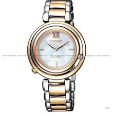 CITIZEN L EM0654-88D Arcly Diamond Eco-Drive 32.2mm Two-Tone Bracelet