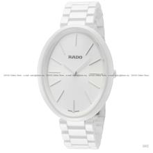RADO R53220012 ESENZA CERAMIC Oval Quartz 28x41mm White Bracelet