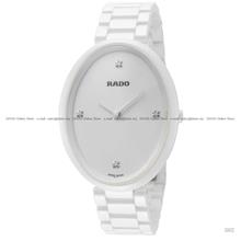 RADO R53220712 ESENZA CERAMIC Oval Diamonds Quartz 28x41mm Bracelet
