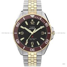 TIMEX TW2Y64700 DEEPWATER ARCTIC Quartz 40.5mm Two-Tone Bracelet Black