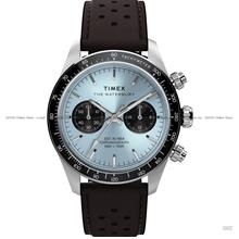 TIMEX TW2Y70600 WATERBURY HERITAGE Chronograph Quartz 39mm Ice Blue