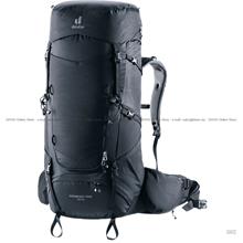 Deuter Aircontact Core 60+10 Black - 60L Trekking Backpack