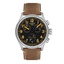TISSOT T116.417.16.052.01 CHRONO L Quartz 42mm Brown Leather BlackDial