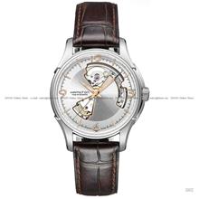 HAMILTON H32565555 JAZZMASTER OPEN HEART Automatic 40mm Brown Leather