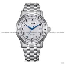CITIZEN NJ0210-56A Date Automatic Mechanical 40mm SS Bracelet White