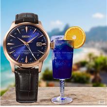 SEIKO HCB005J1 PRESAGE Cocktail Time Corcovado GMT Auto 40.5mm Blue