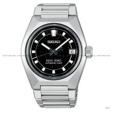 KING SEIKO HKF005J1 VANAC Tokyo Night Date Auto 41mm SS Bracelet Black