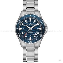 HAMILTON H82425140 KHAKI NAVY SCUBA Auto 40mm SS Bracelet Blue