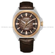 CITIZEN NB6059-06W SERIES 8 LE Date Automatic 40mm Leather Brown Dial