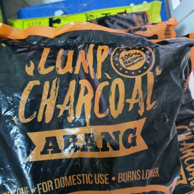 1.2KG Natural Lump Charcoal Arang Clean Barbecue Longer Burning Safe