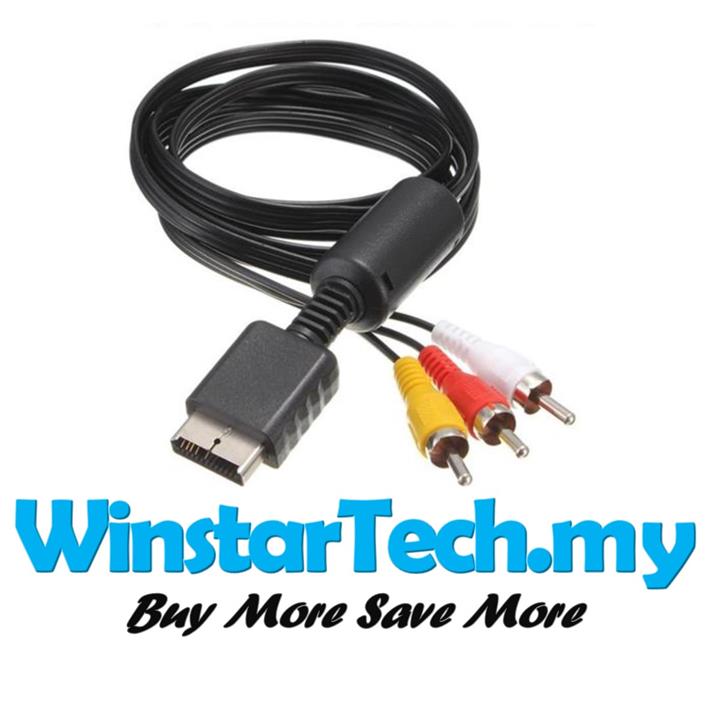 1.8M Audio Video AV To 3 RCA Cable F (end 12/1/2022 615 PM)