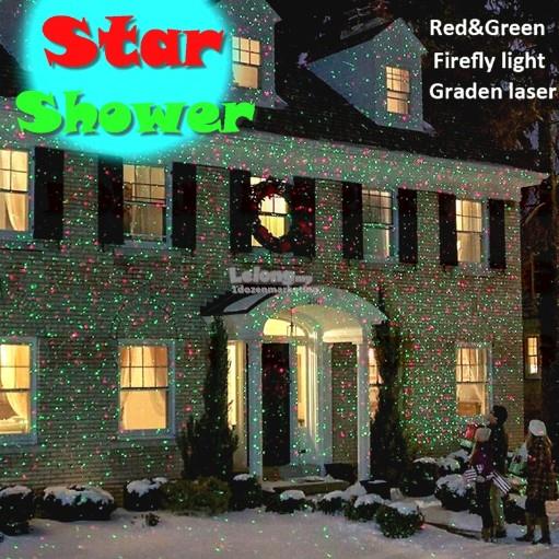 1 дюжина Hari Raya Star Shower Декоративний RED GREEN Laser Light