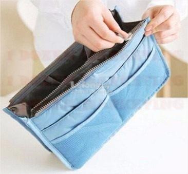 1 Dozen Slim Dual Bag In Purse End 5 23 2019 12 09 Pm 1 Dozen Slim Dual Bag In Purse Organizer Cosmetic Handbag Colors