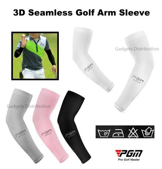 1 Pair PGM Unisex UV Protection 3D Seamless Golf Arm Sleeve 2772.1