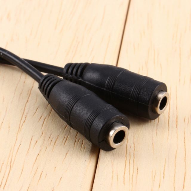 1 PC 3.5mm Aux Cable Audio Stereo Extension Earphone Splitter