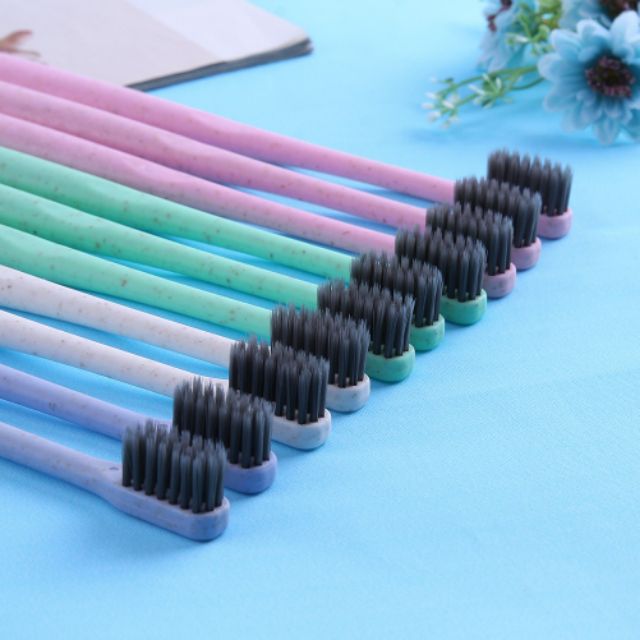 1 pcs Bamboo Charcoal Toothbrush Soft ToothBrush
