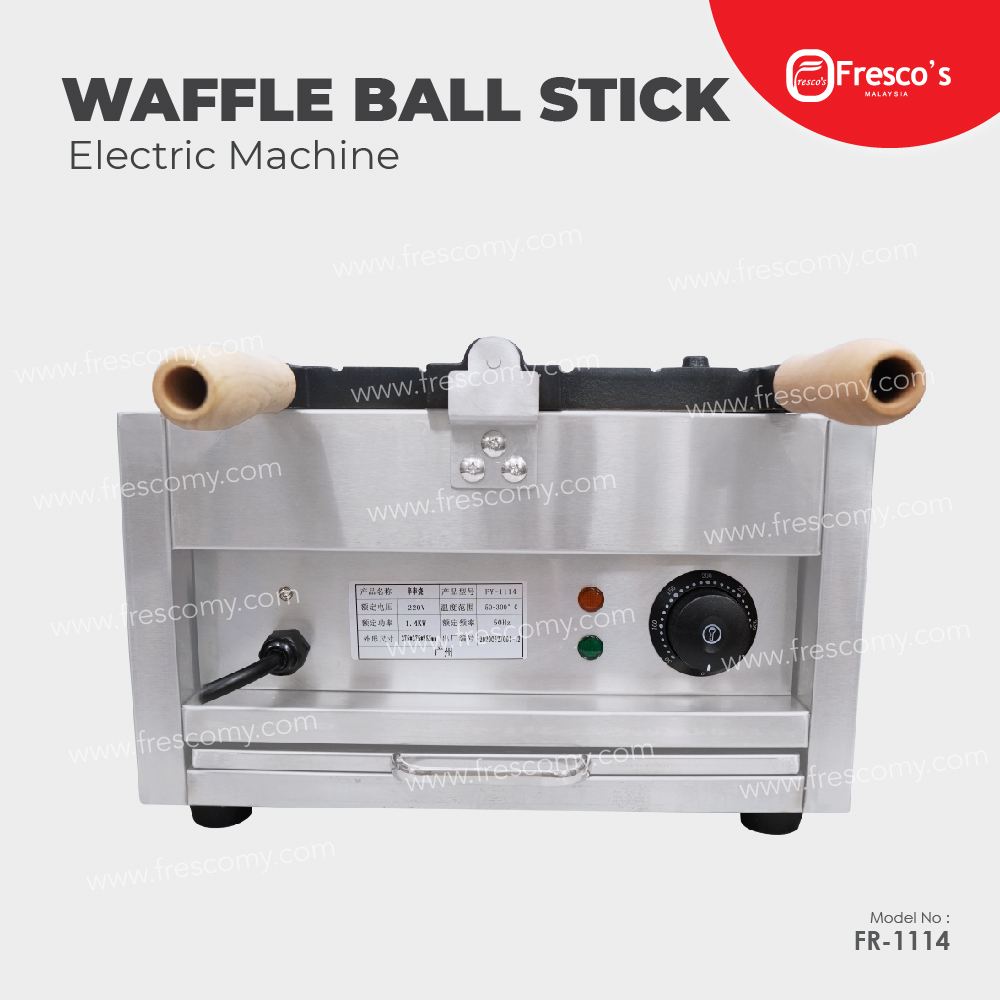 10.10 PROMO !! Fresco Waffle Ball Stick Electric Machine