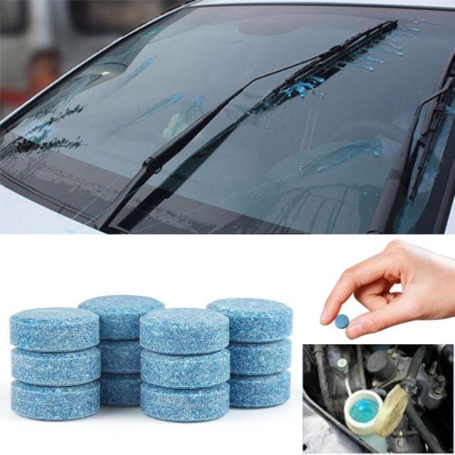 10/20/30pcs Window Wiper Cleaning Tablets Car Windshield Glass Washer Cleaner 