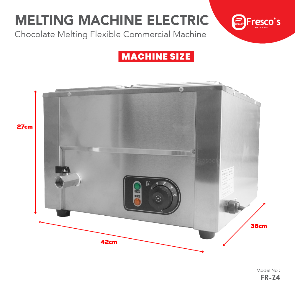 10.5L Chocolate Melting Machine Electric Flexible Commercial