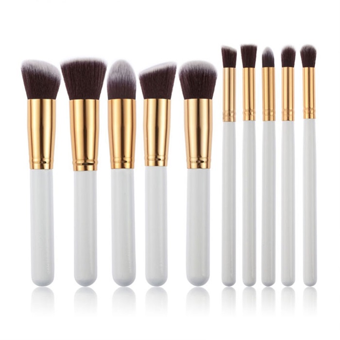 10 pcs Premium Cosmetic Makeup Brush Kit Eye Shadow Brush Beauty Accessories M