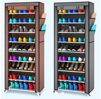 10 Tier Shoe Rack Dust Cover Cabinet End 6 15 2020 1 33 Am