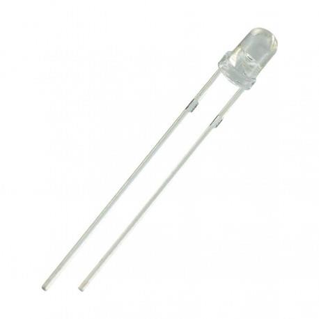 10 units of Infrared LED 3mm 940nm
