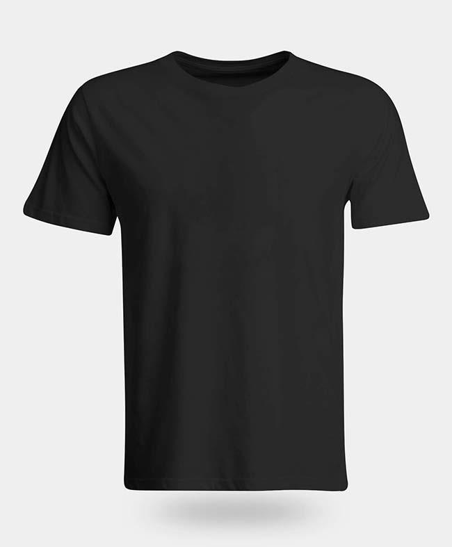 100% Cotton Black plain T-shirt XS t (end 12/7/2019 8:20 PM)