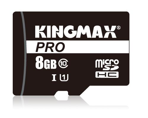 100% Genuine Kingmax Micro SD PRO Memory Card 8gb Class 10 80mb/s