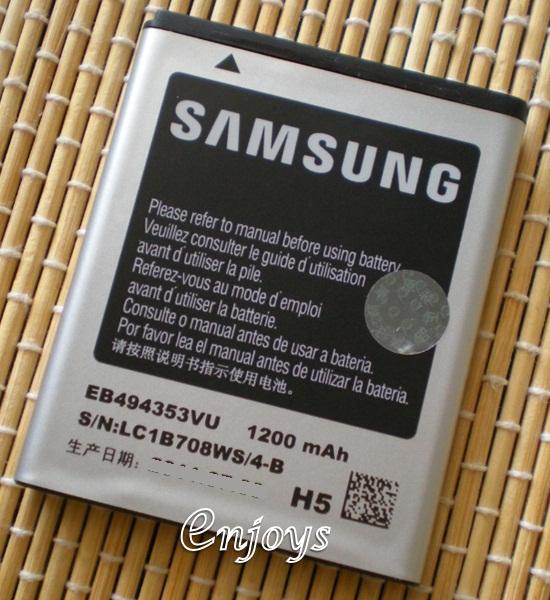 100% ORIGINAL Battery EB494353VU Samsung Galaxy Mini S5570 S5750 S5310