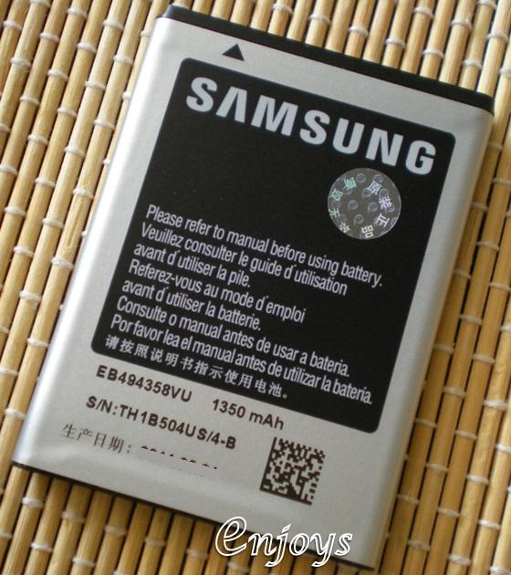 100% ORIGINAL Battery EB494358VU Samsung S5830 S7500 Galaxy ACE PLUS