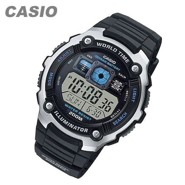 100 Original Casio Ae 00w 1av Sp End 2 12 23 12 00 Am