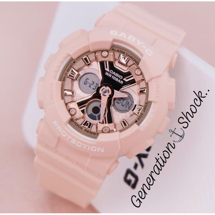baby g shock peach