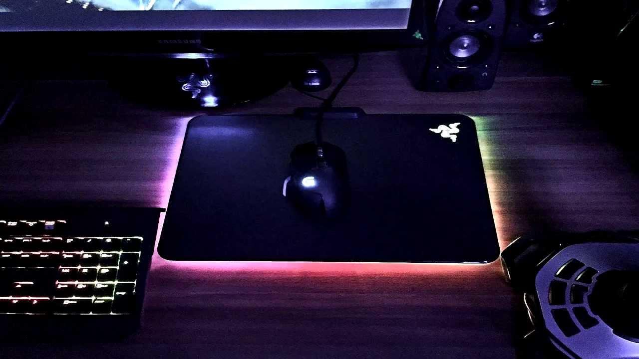 razer firefly hard gaming mouse mat