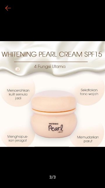 100 % Original Sendayu Tinggi Pearl Cream Spf 15