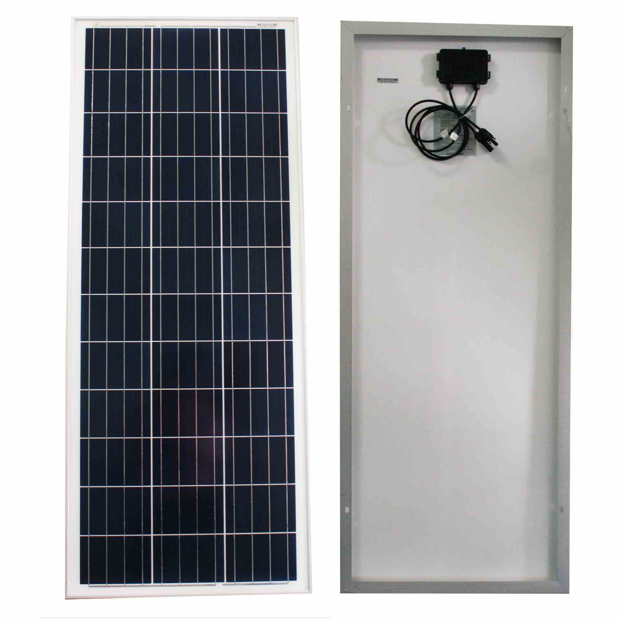 100 Watt / 100W Polycrystalline A-Grade Solar Panel Vmp 18V Imp 5.66A